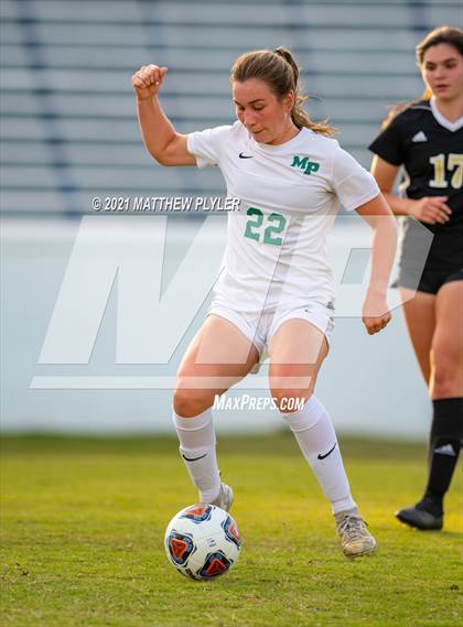 Thumbnail 3 in Pinecrest vs. Myers Park (1 of 2 - NCHSAA 4A Final - the game) photogallery.