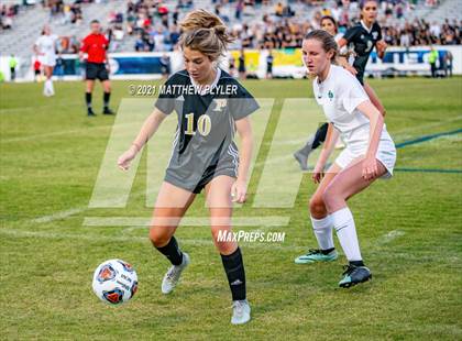 Thumbnail 3 in Pinecrest vs. Myers Park (1 of 2 - NCHSAA 4A Final - the game) photogallery.