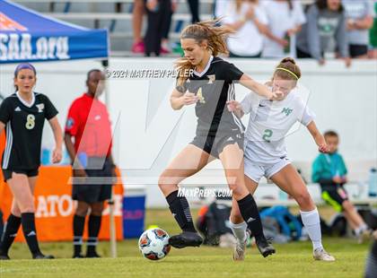 Thumbnail 2 in Pinecrest vs. Myers Park (1 of 2 - NCHSAA 4A Final - the game) photogallery.