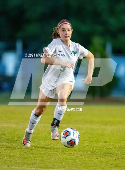 Thumbnail 3 in Pinecrest vs. Myers Park (1 of 2 - NCHSAA 4A Final - the game) photogallery.