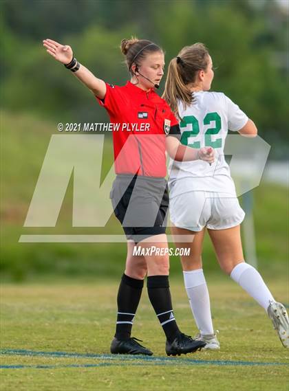 Thumbnail 2 in Pinecrest vs. Myers Park (1 of 2 - NCHSAA 4A Final - the game) photogallery.