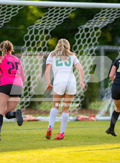 Thumbnail 3 in Pinecrest vs. Myers Park (1 of 2 - NCHSAA 4A Final - the game) photogallery.
