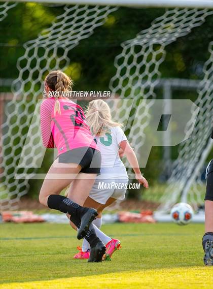 Thumbnail 3 in Pinecrest vs. Myers Park (1 of 2 - NCHSAA 4A Final - the game) photogallery.