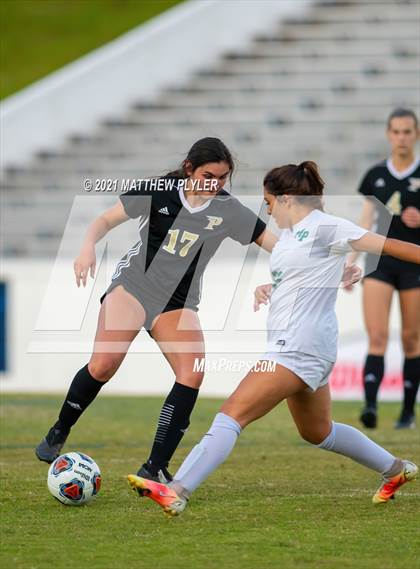 Thumbnail 2 in Pinecrest vs. Myers Park (1 of 2 - NCHSAA 4A Final - the game) photogallery.