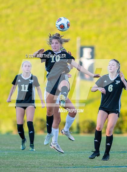 Thumbnail 1 in Pinecrest vs. Myers Park (1 of 2 - NCHSAA 4A Final - the game) photogallery.