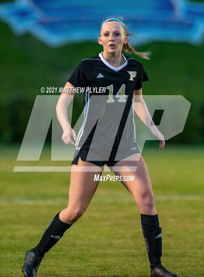 Thumbnail 2 in Pinecrest vs. Myers Park (1 of 2 - NCHSAA 4A Final - the game) photogallery.