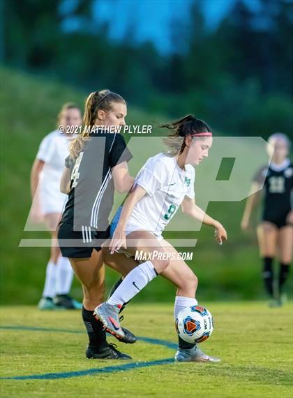 Thumbnail 3 in Pinecrest vs. Myers Park (1 of 2 - NCHSAA 4A Final - the game) photogallery.