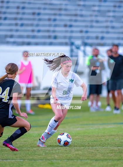 Thumbnail 2 in Pinecrest vs. Myers Park (1 of 2 - NCHSAA 4A Final - the game) photogallery.