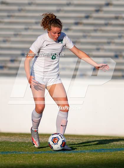 Thumbnail 3 in Pinecrest vs. Myers Park (1 of 2 - NCHSAA 4A Final - the game) photogallery.
