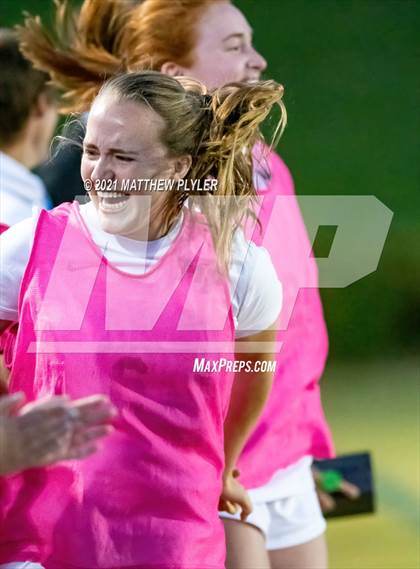 Thumbnail 3 in Pinecrest vs. Myers Park (1 of 2 - NCHSAA 4A Final - the game) photogallery.