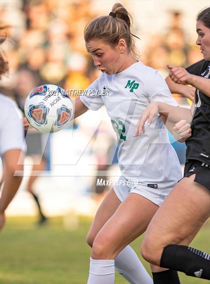 Thumbnail 3 in Pinecrest vs. Myers Park (1 of 2 - NCHSAA 4A Final - the game) photogallery.