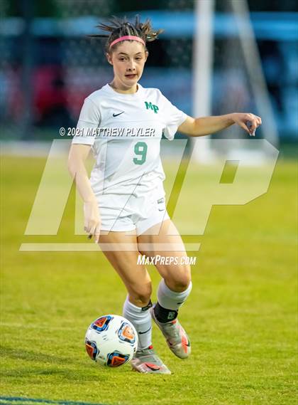 Thumbnail 3 in Pinecrest vs. Myers Park (1 of 2 - NCHSAA 4A Final - the game) photogallery.