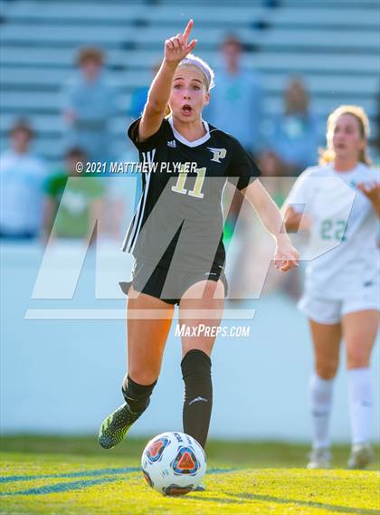 Thumbnail 2 in Pinecrest vs. Myers Park (1 of 2 - NCHSAA 4A Final - the game) photogallery.