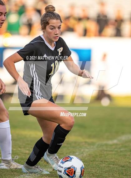 Thumbnail 2 in Pinecrest vs. Myers Park (1 of 2 - NCHSAA 4A Final - the game) photogallery.