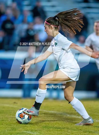 Thumbnail 2 in Pinecrest vs. Myers Park (1 of 2 - NCHSAA 4A Final - the game) photogallery.