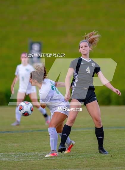 Thumbnail 3 in Pinecrest vs. Myers Park (1 of 2 - NCHSAA 4A Final - the game) photogallery.