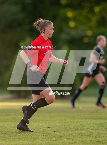 Thumbnail 2 in Pinecrest vs. Myers Park (1 of 2 - NCHSAA 4A Final - the game) photogallery.