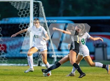 Thumbnail 2 in Pinecrest vs. Myers Park (1 of 2 - NCHSAA 4A Final - the game) photogallery.