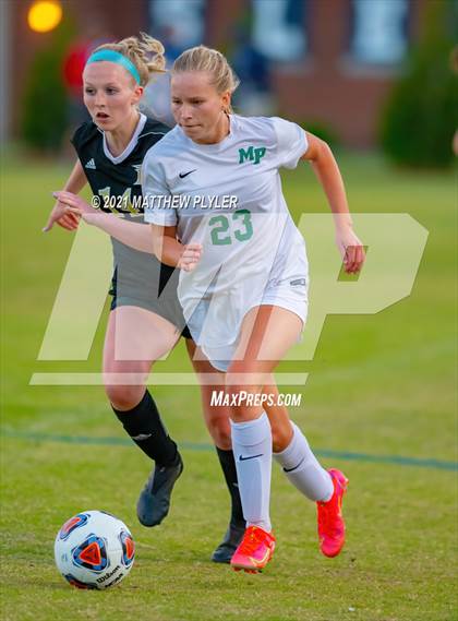 Thumbnail 1 in Pinecrest vs. Myers Park (1 of 2 - NCHSAA 4A Final - the game) photogallery.