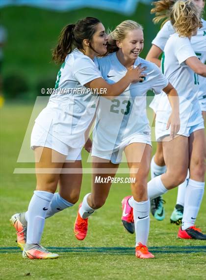 Thumbnail 2 in Pinecrest vs. Myers Park (1 of 2 - NCHSAA 4A Final - the game) photogallery.