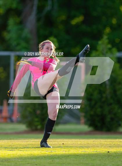 Thumbnail 2 in Pinecrest vs. Myers Park (1 of 2 - NCHSAA 4A Final - the game) photogallery.