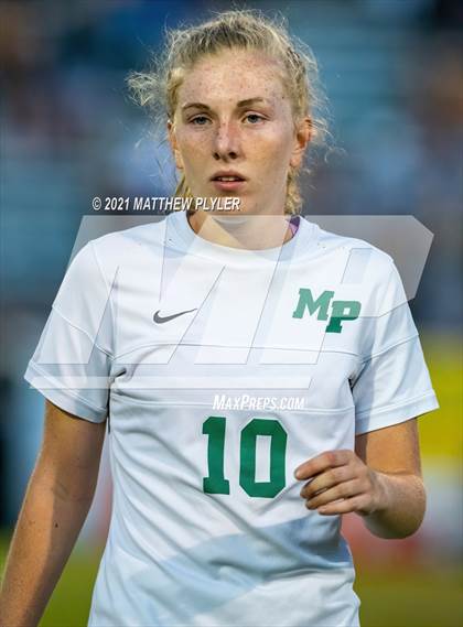 Thumbnail 3 in Pinecrest vs. Myers Park (1 of 2 - NCHSAA 4A Final - the game) photogallery.