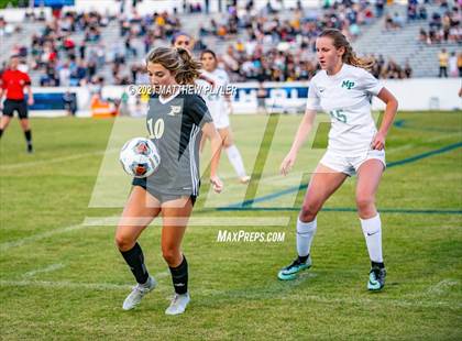 Thumbnail 1 in Pinecrest vs. Myers Park (1 of 2 - NCHSAA 4A Final - the game) photogallery.