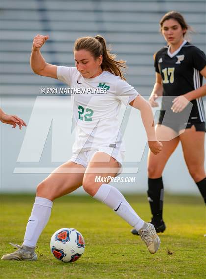 Thumbnail 2 in Pinecrest vs. Myers Park (1 of 2 - NCHSAA 4A Final - the game) photogallery.
