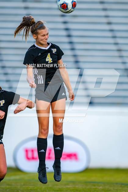 Thumbnail 1 in Pinecrest vs. Myers Park (1 of 2 - NCHSAA 4A Final - the game) photogallery.