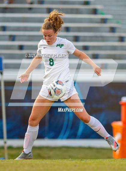 Thumbnail 2 in Pinecrest vs. Myers Park (1 of 2 - NCHSAA 4A Final - the game) photogallery.