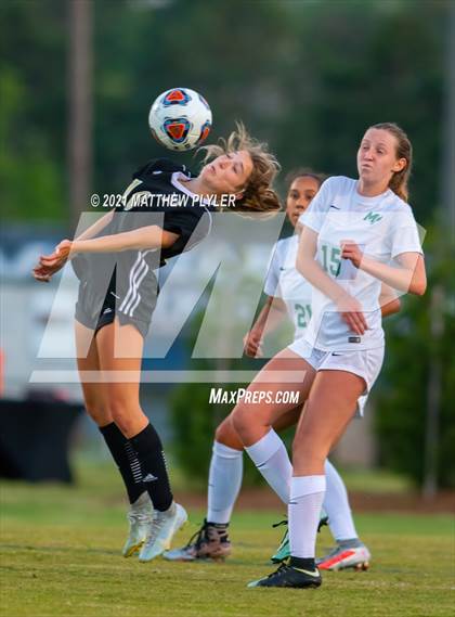 Thumbnail 3 in Pinecrest vs. Myers Park (1 of 2 - NCHSAA 4A Final - the game) photogallery.