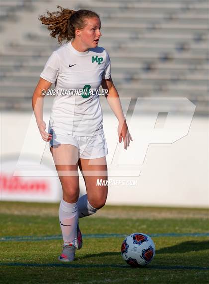 Thumbnail 3 in Pinecrest vs. Myers Park (1 of 2 - NCHSAA 4A Final - the game) photogallery.