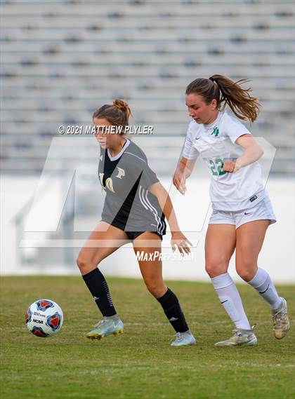 Thumbnail 3 in Pinecrest vs. Myers Park (1 of 2 - NCHSAA 4A Final - the game) photogallery.