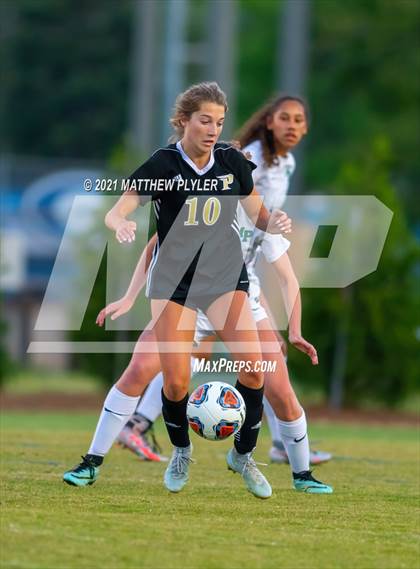 Thumbnail 1 in Pinecrest vs. Myers Park (1 of 2 - NCHSAA 4A Final - the game) photogallery.