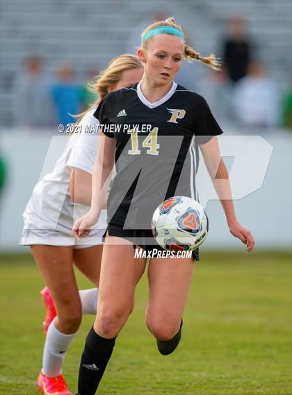Thumbnail 2 in Pinecrest vs. Myers Park (1 of 2 - NCHSAA 4A Final - the game) photogallery.