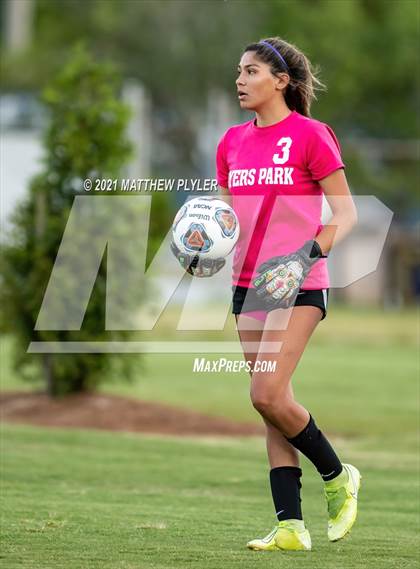 Thumbnail 2 in Pinecrest vs. Myers Park (1 of 2 - NCHSAA 4A Final - the game) photogallery.
