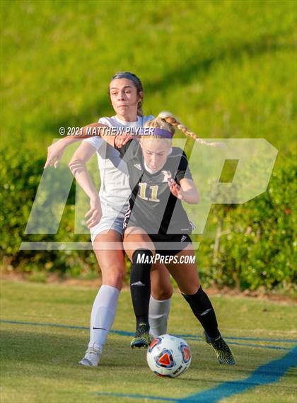 Thumbnail 3 in Pinecrest vs. Myers Park (1 of 2 - NCHSAA 4A Final - the game) photogallery.