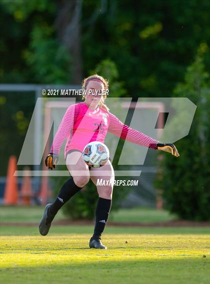 Thumbnail 3 in Pinecrest vs. Myers Park (1 of 2 - NCHSAA 4A Final - the game) photogallery.