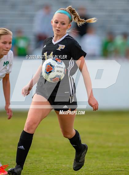 Thumbnail 1 in Pinecrest vs. Myers Park (1 of 2 - NCHSAA 4A Final - the game) photogallery.