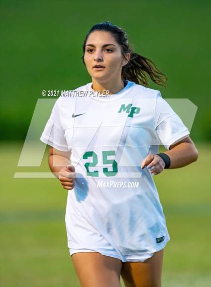 Thumbnail 2 in Pinecrest vs. Myers Park (1 of 2 - NCHSAA 4A Final - the game) photogallery.