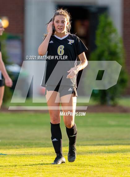 Thumbnail 3 in Pinecrest vs. Myers Park (1 of 2 - NCHSAA 4A Final - the game) photogallery.