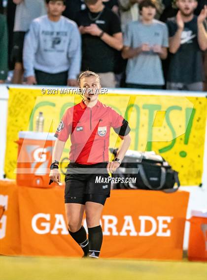 Thumbnail 1 in Pinecrest vs. Myers Park (1 of 2 - NCHSAA 4A Final - the game) photogallery.