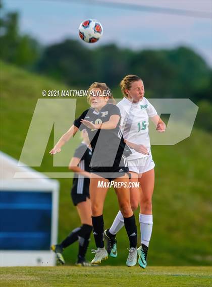 Thumbnail 2 in Pinecrest vs. Myers Park (1 of 2 - NCHSAA 4A Final - the game) photogallery.