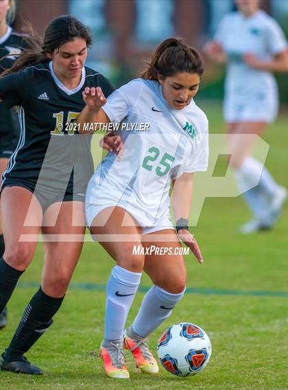 Thumbnail 1 in Pinecrest vs. Myers Park (1 of 2 - NCHSAA 4A Final - the game) photogallery.