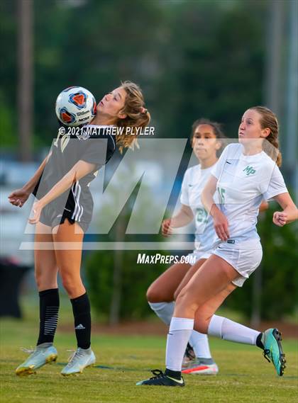 Thumbnail 2 in Pinecrest vs. Myers Park (1 of 2 - NCHSAA 4A Final - the game) photogallery.