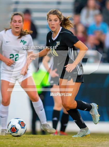 Thumbnail 2 in Pinecrest vs. Myers Park (1 of 2 - NCHSAA 4A Final - the game) photogallery.