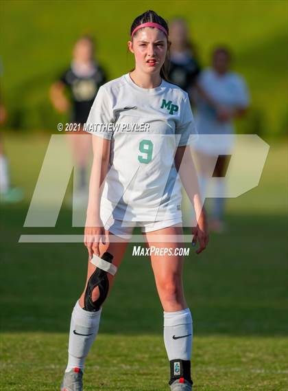 Thumbnail 1 in Pinecrest vs. Myers Park (1 of 2 - NCHSAA 4A Final - the game) photogallery.