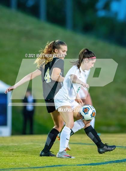 Thumbnail 2 in Pinecrest vs. Myers Park (1 of 2 - NCHSAA 4A Final - the game) photogallery.