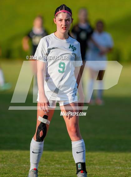 Thumbnail 3 in Pinecrest vs. Myers Park (1 of 2 - NCHSAA 4A Final - the game) photogallery.