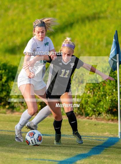 Thumbnail 3 in Pinecrest vs. Myers Park (1 of 2 - NCHSAA 4A Final - the game) photogallery.